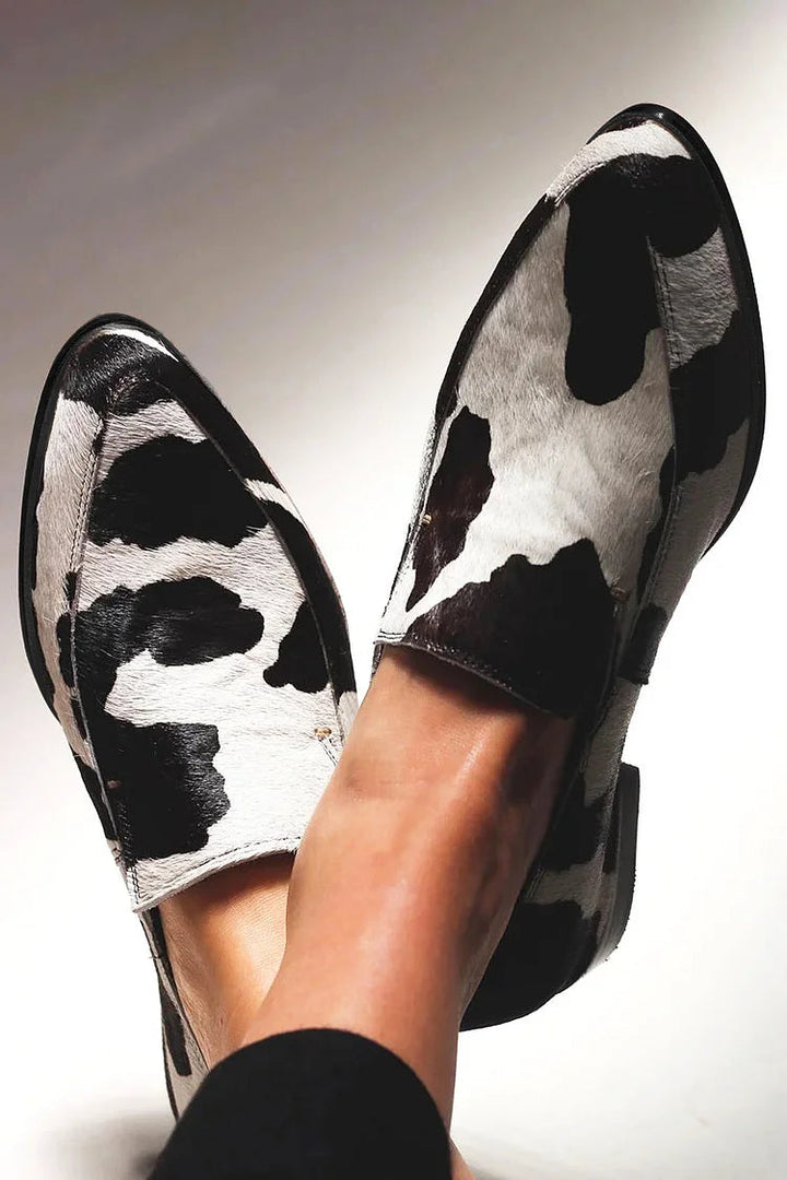 Becca - Zapatos con estampado vaca
