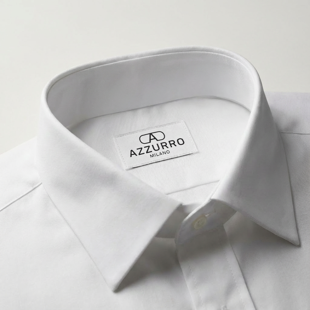 Camisa elástica Azzurro