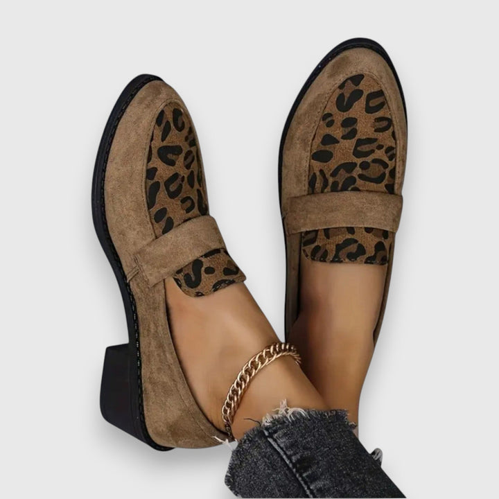 Brunika - Mocasines cómodos tacón