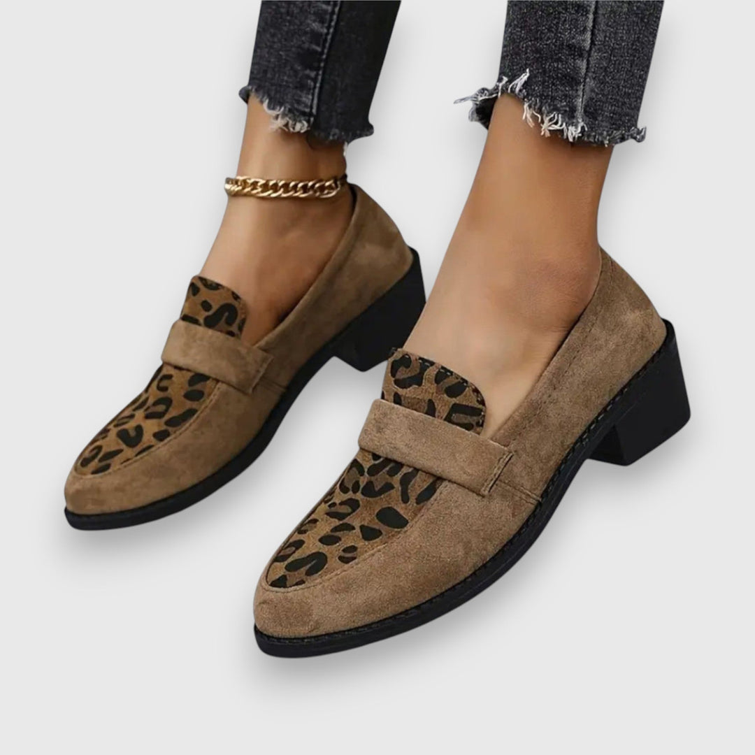 Brunika - Mocasines cómodos tacón