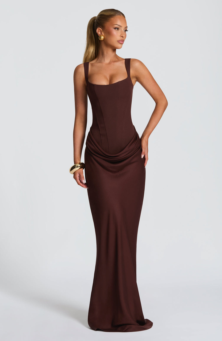 Helena | Vestido silueta reloj de arena