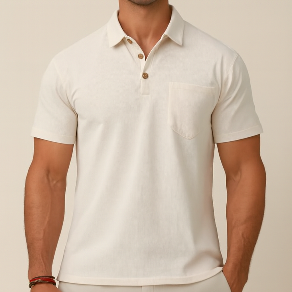 Polo de lino