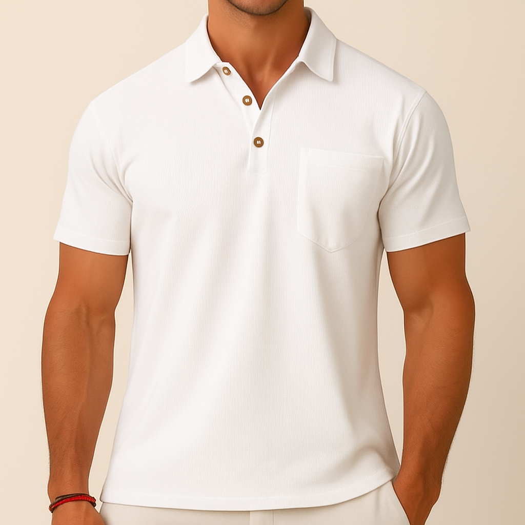 Polo de lino
