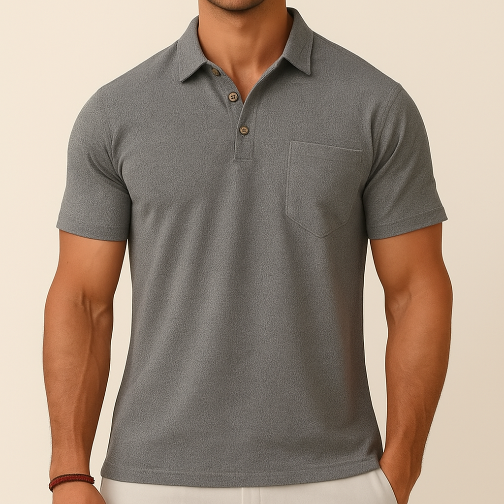 Polo de lino