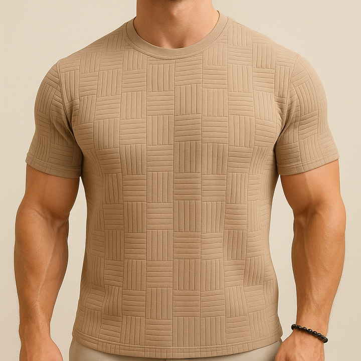 Camiseta deportiva de rizo para verano para hombre