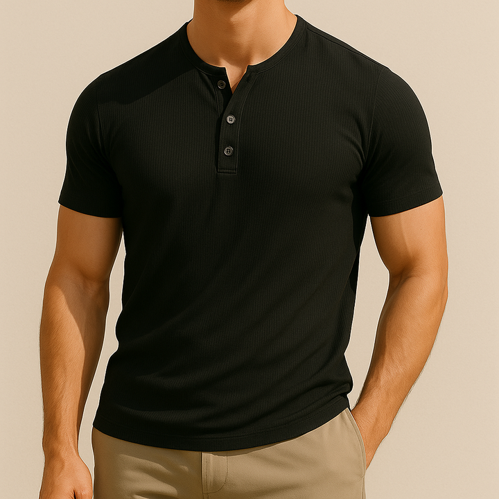 Camisa clásica abotonada Henry Owen