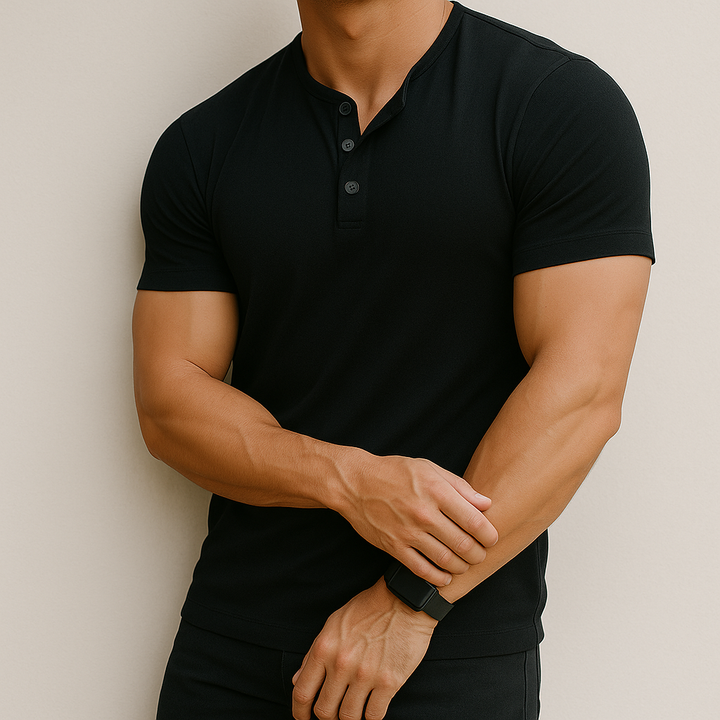 Camisa clásica abotonada Henry Owen