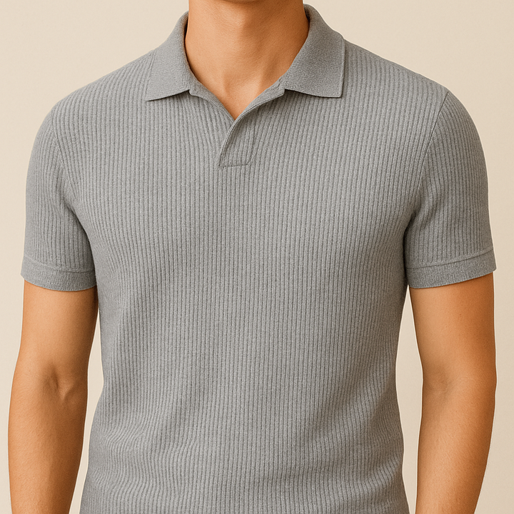 Polo de punto slim fit para hombre