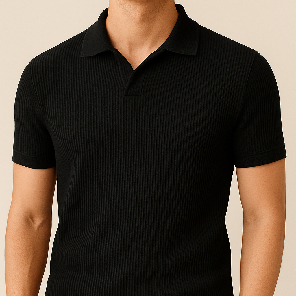 Polo de punto slim fit para hombre