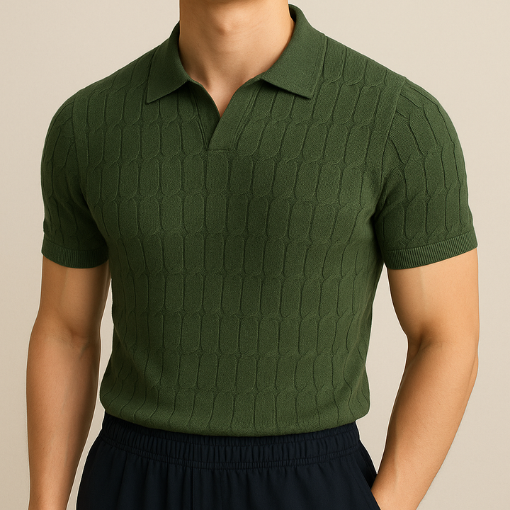 Polo de punto de lujo