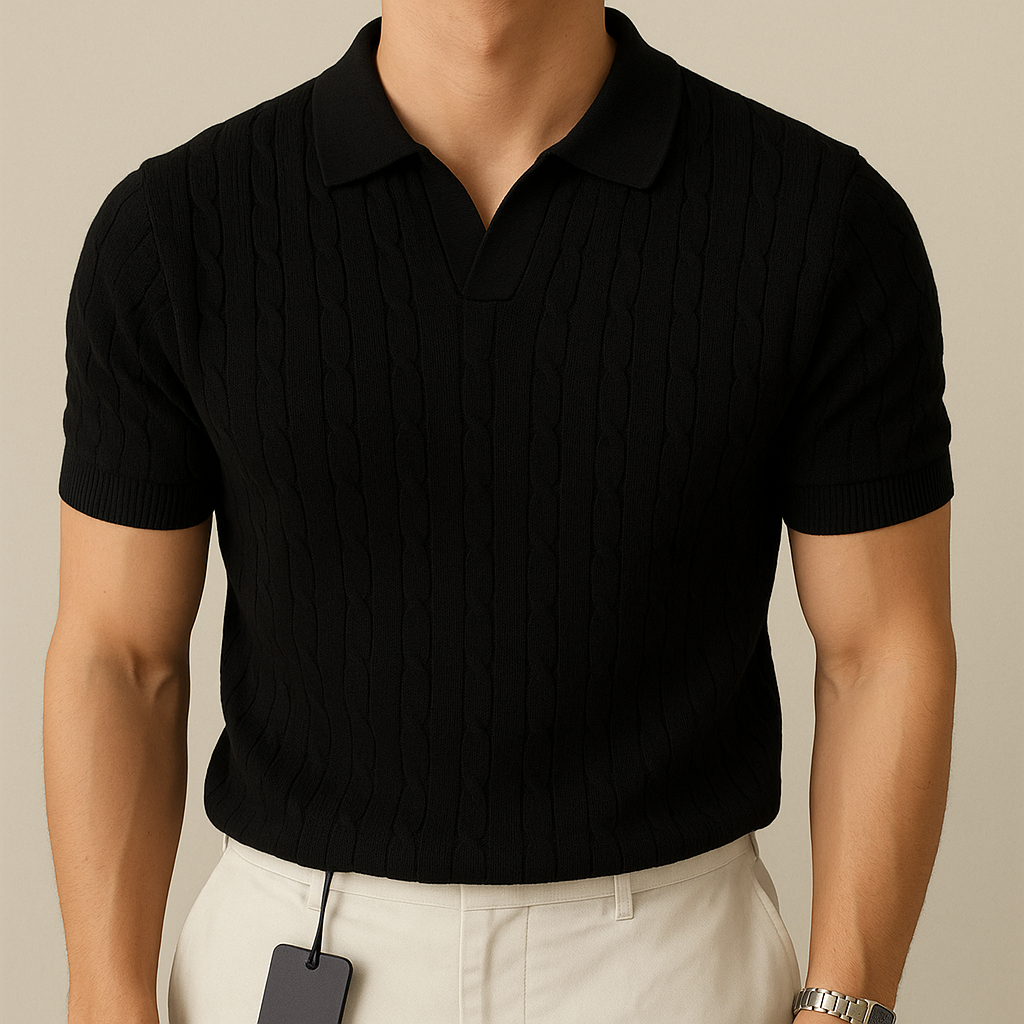 Polo de punto de lujo
