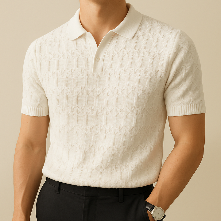 Polo de punto de lujo