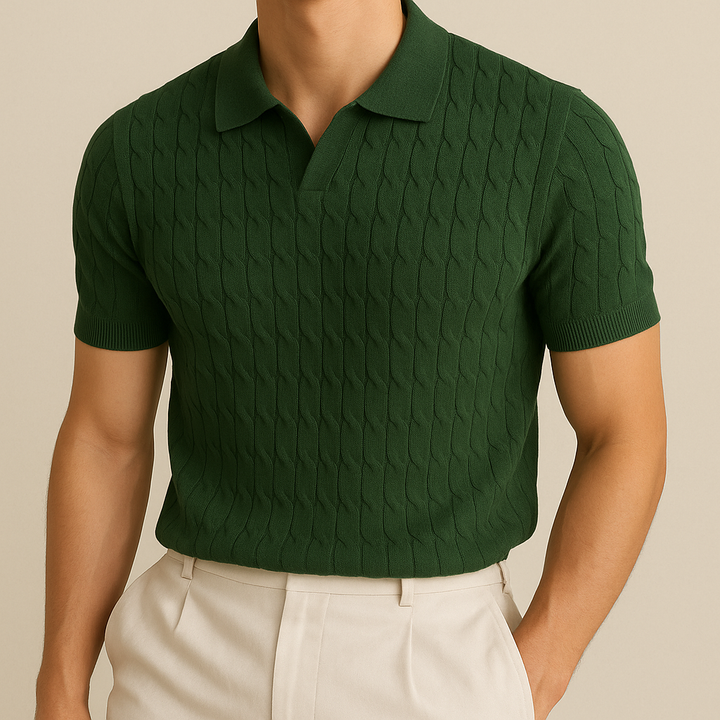Polo de punto de lujo