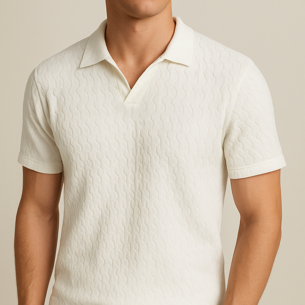 Polo de punto de lujo