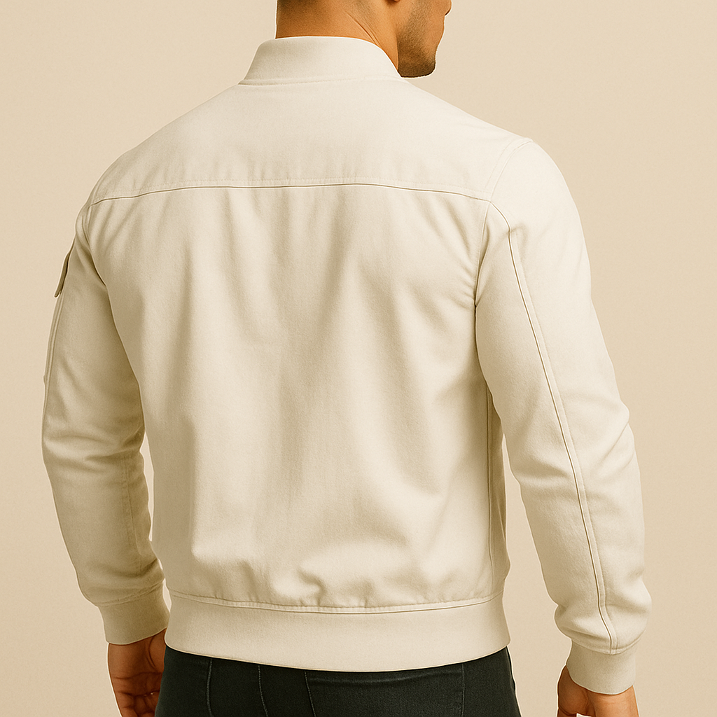 Chaqueta ligera tipo flight para hombre
