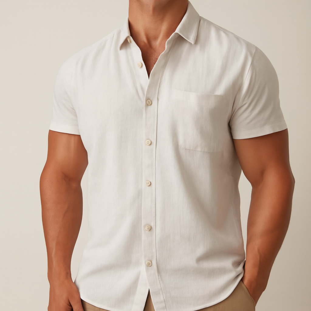 Camisa Portofino de lino