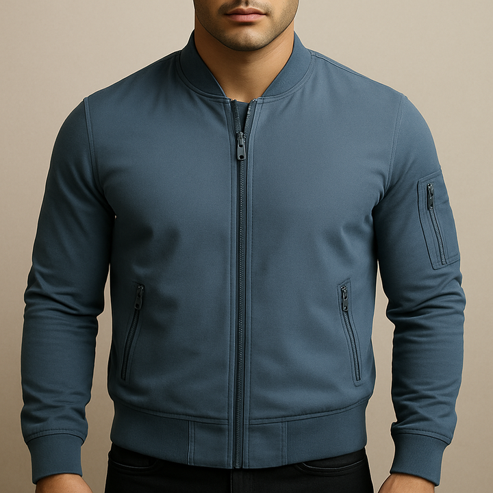 Chaqueta ligera tipo flight para hombre