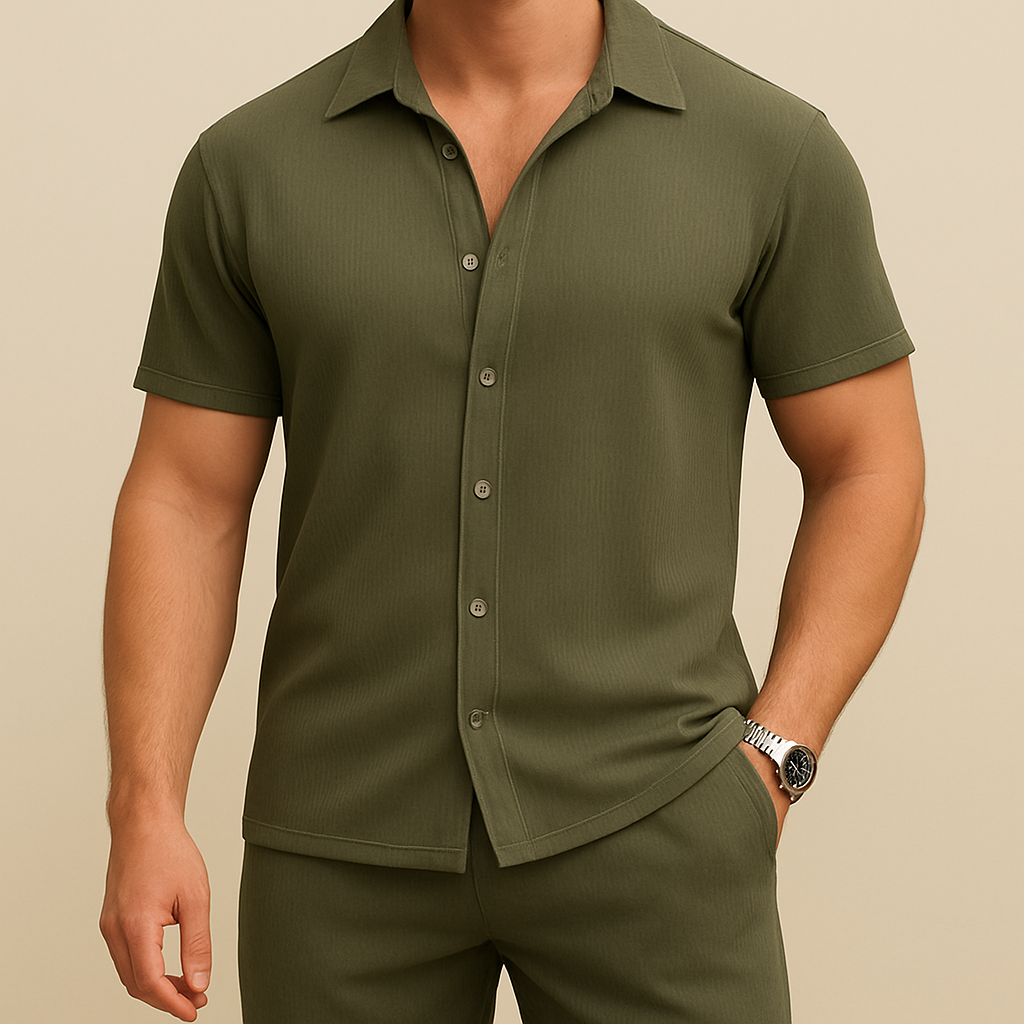 Conjuntos de camisas casuales de corte holgado