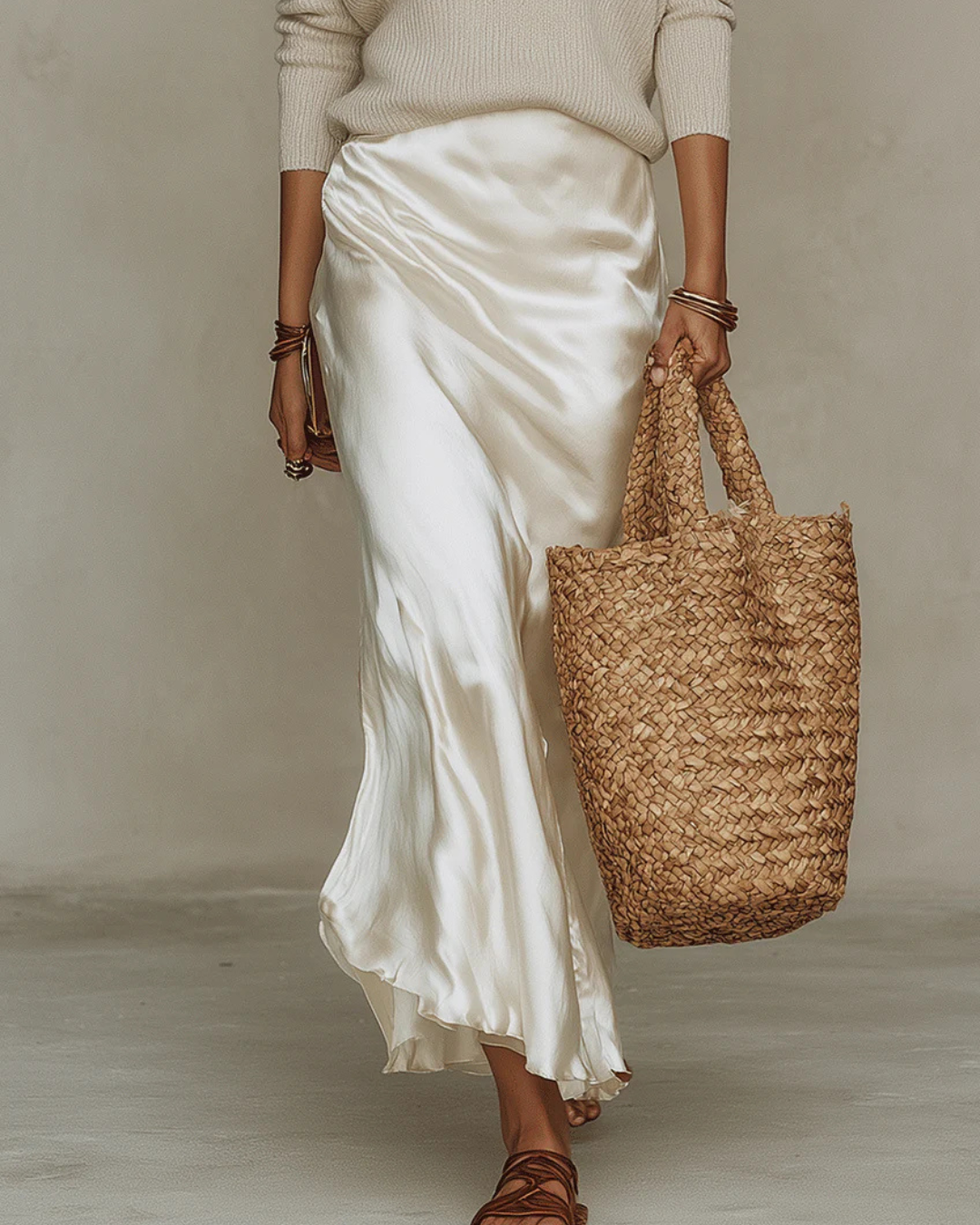 Julia | vestido satinado