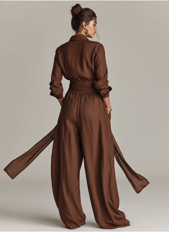Francesca | Tuta elegante de lino