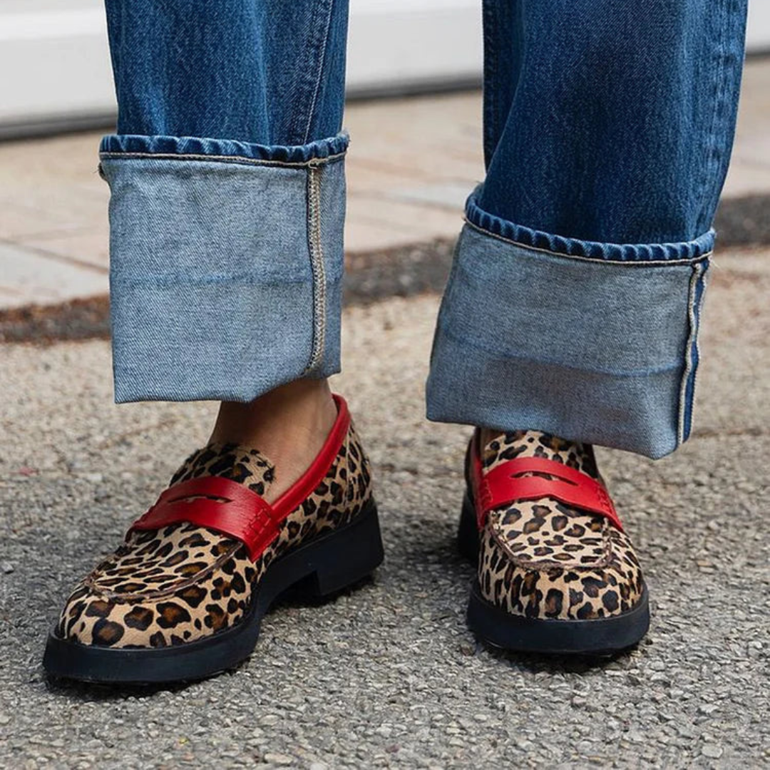Roxie - Mocasines estampado salvaje