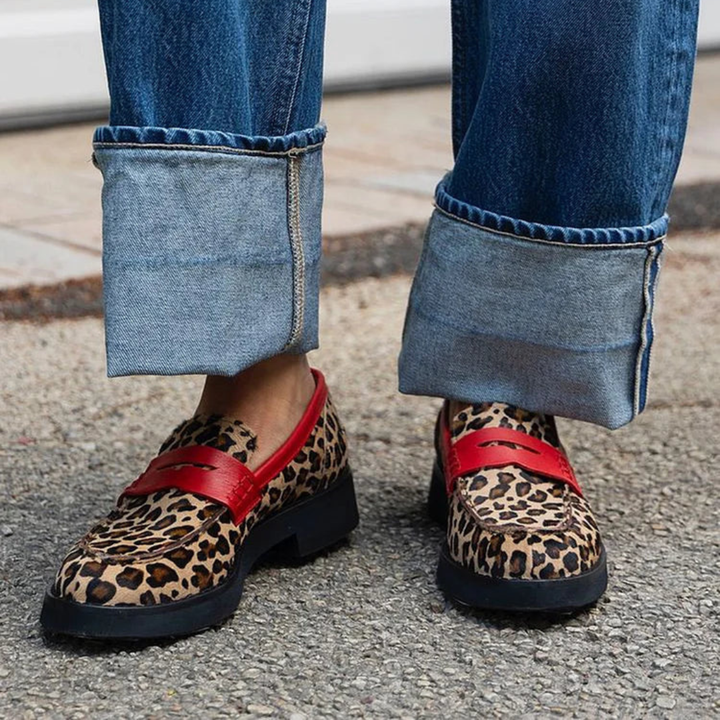 Roxie - Mocasines estampado salvaje