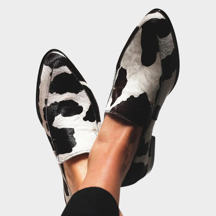 Becca - Zapatos con estampado vaca