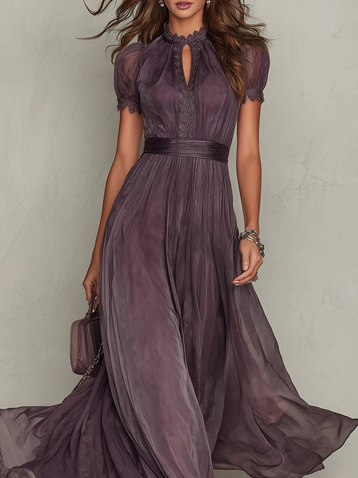 Flavia · Vestido largo violeta