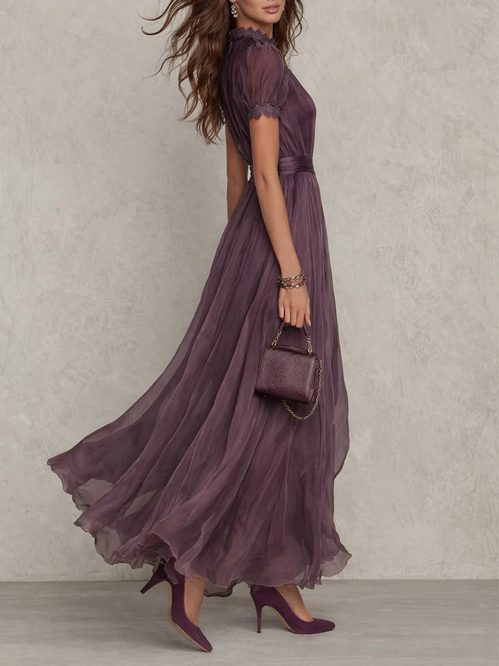 Flavia · Vestido largo violeta