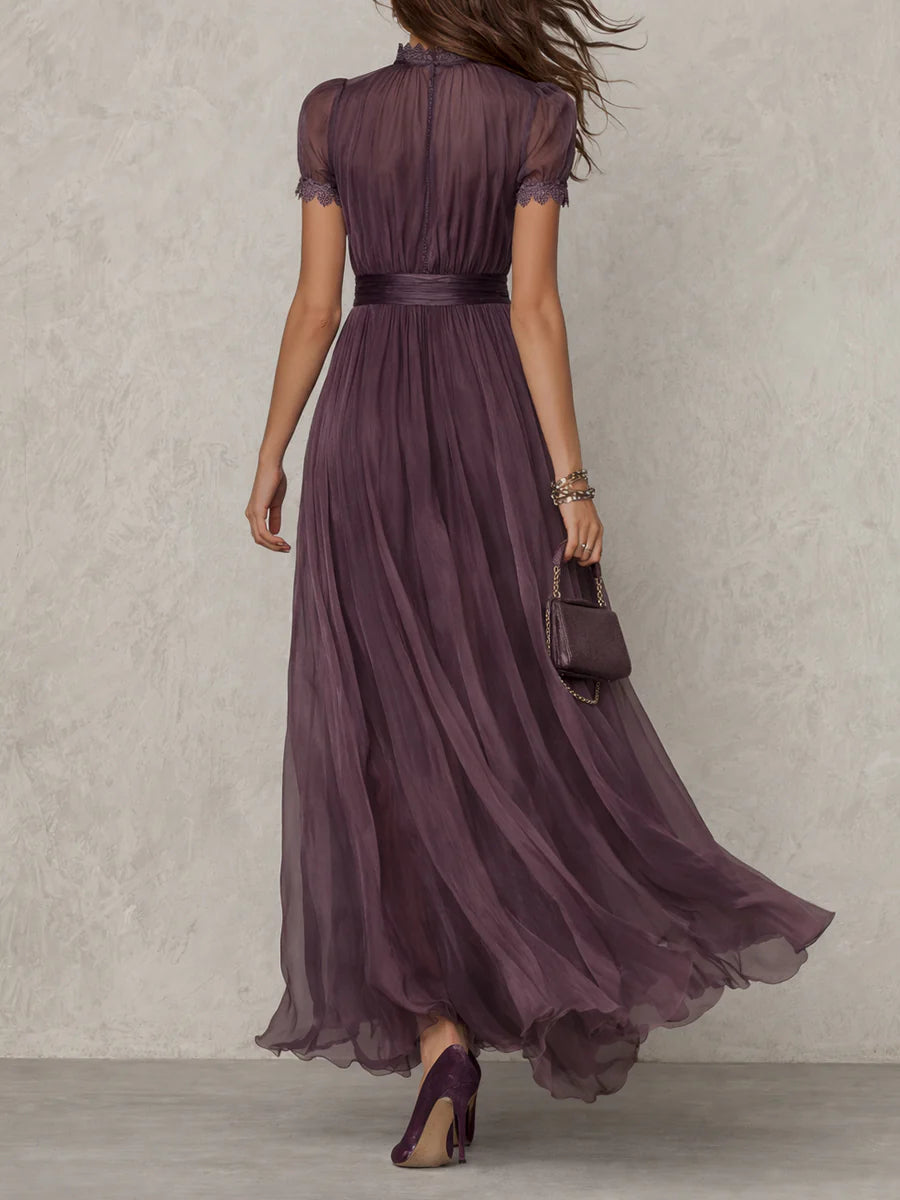 Flavia · Vestido largo violeta