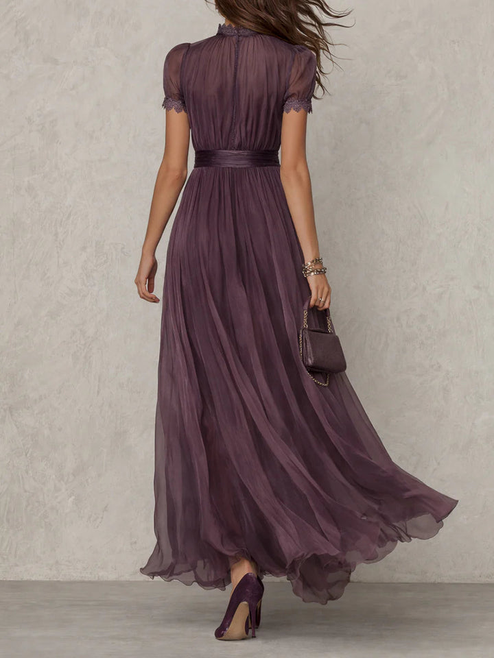 Flavia · Vestido largo violeta