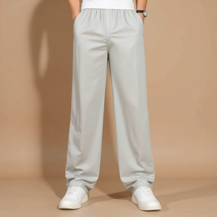 Pantalón de algodón y lino