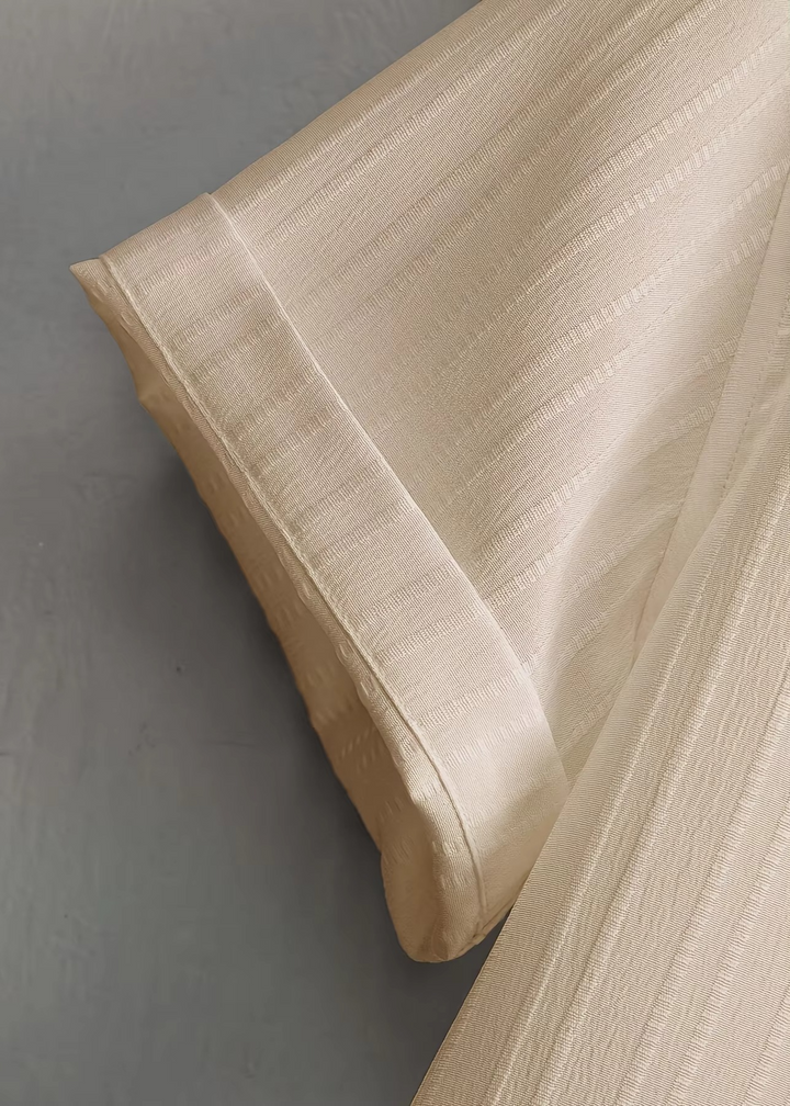 Conjunto veraniego de dos piezas a rayas blancas para hombre