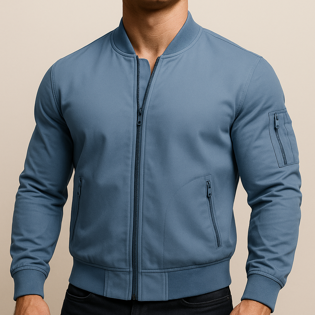 Chaqueta ligera tipo flight para hombre