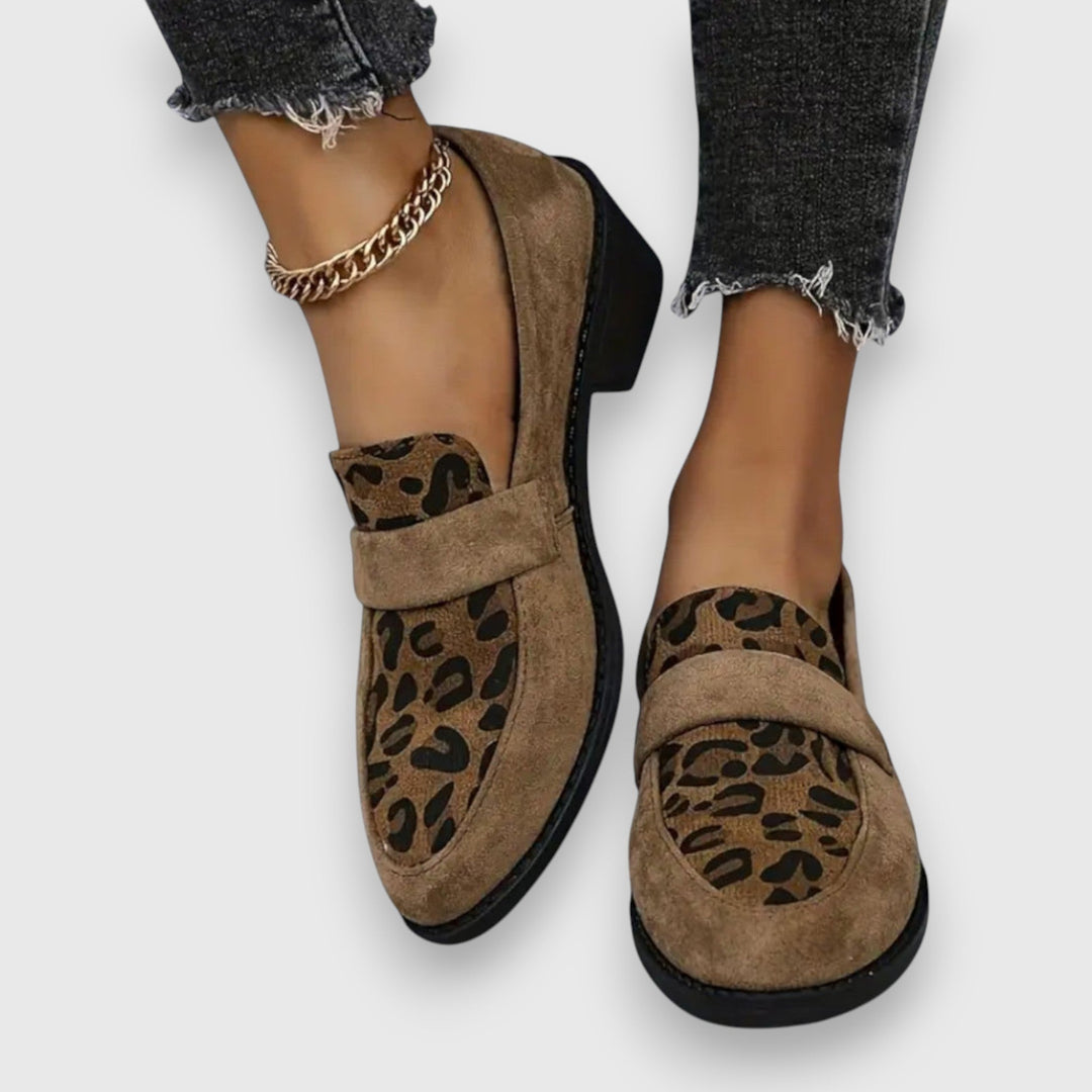 Brunika - Mocasines cómodos tacón