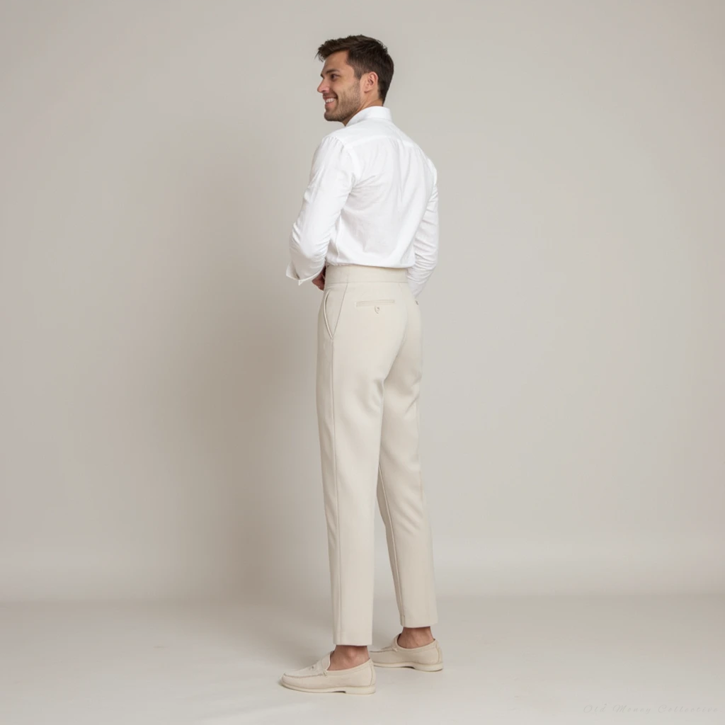 Pantalón Monaco de cintura alta