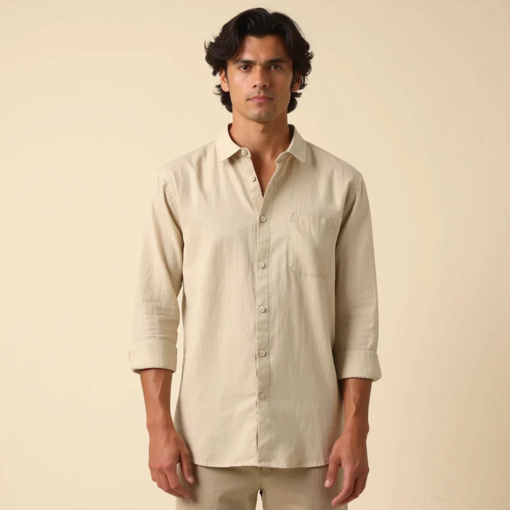 Camisa Porto de lino