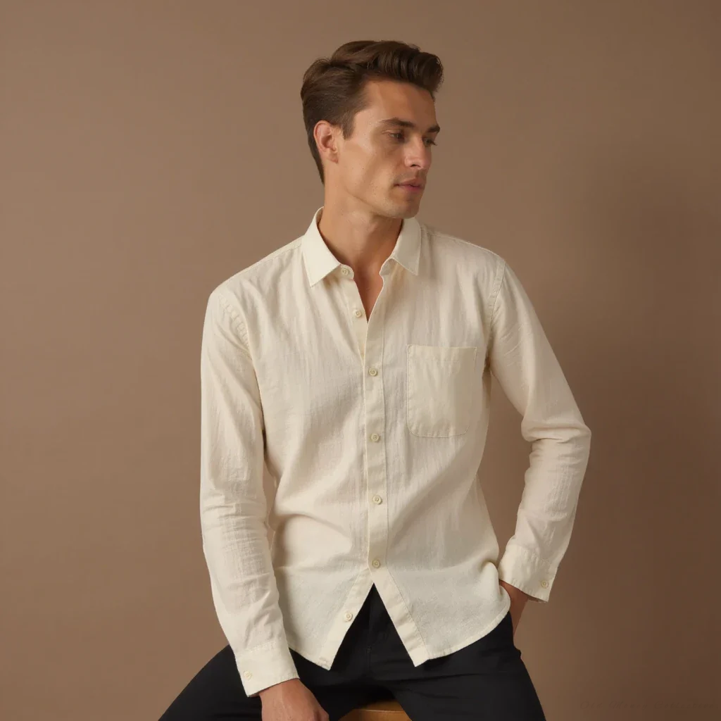 Camisa Porto de lino