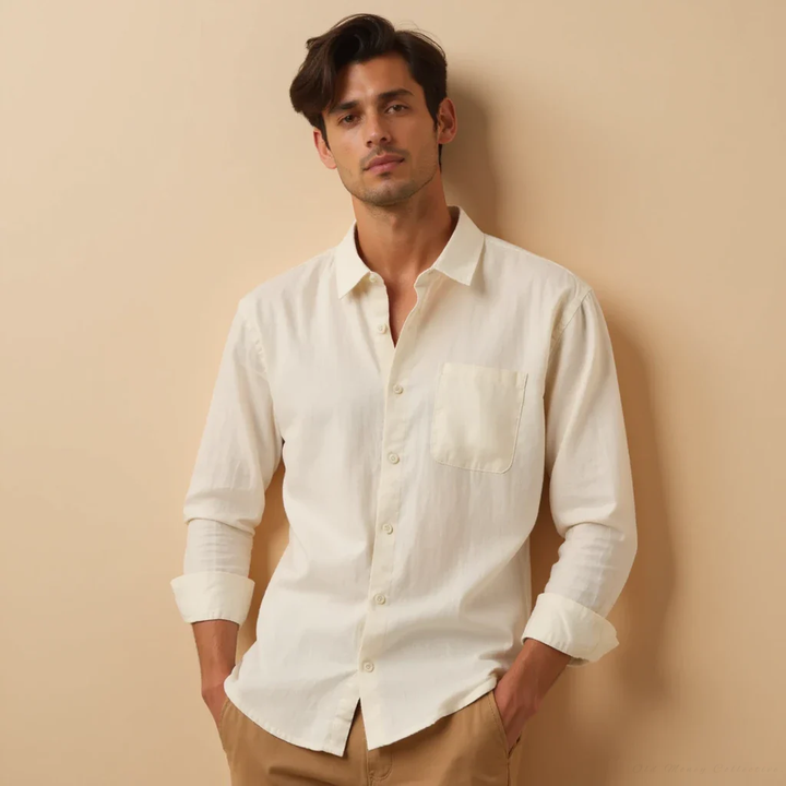Camisa Porto de lino
