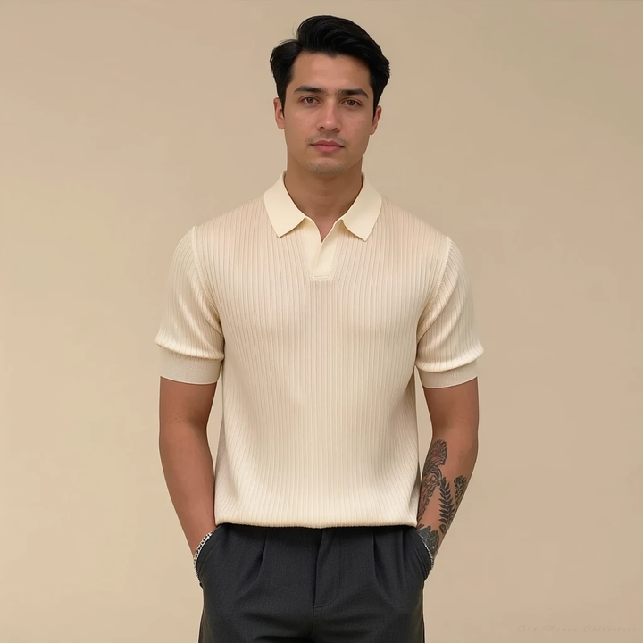 Camiseta Portofino de malla de seda
