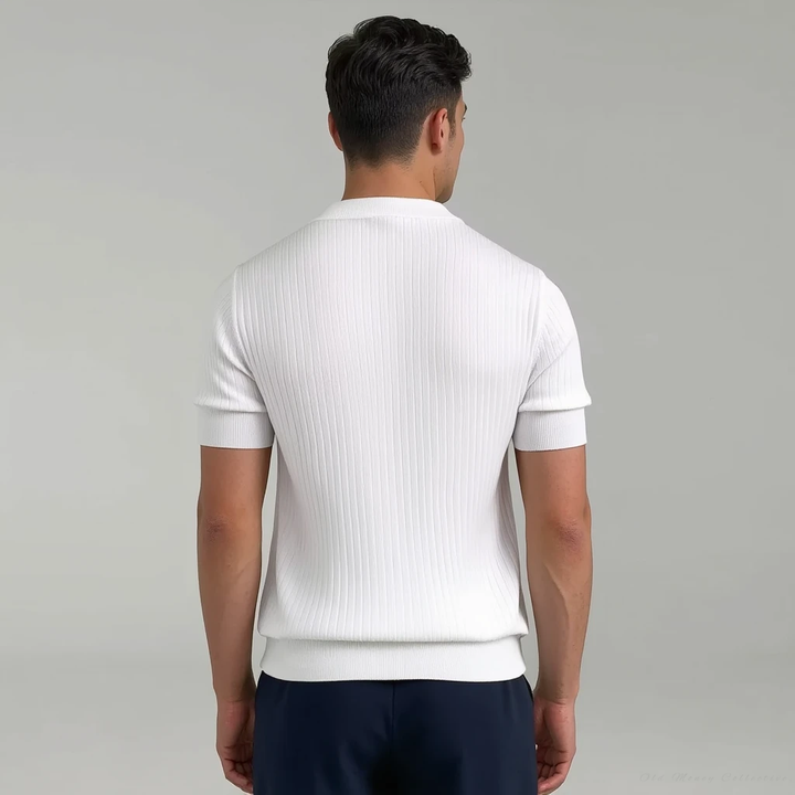 Camiseta Portofino de malla de seda