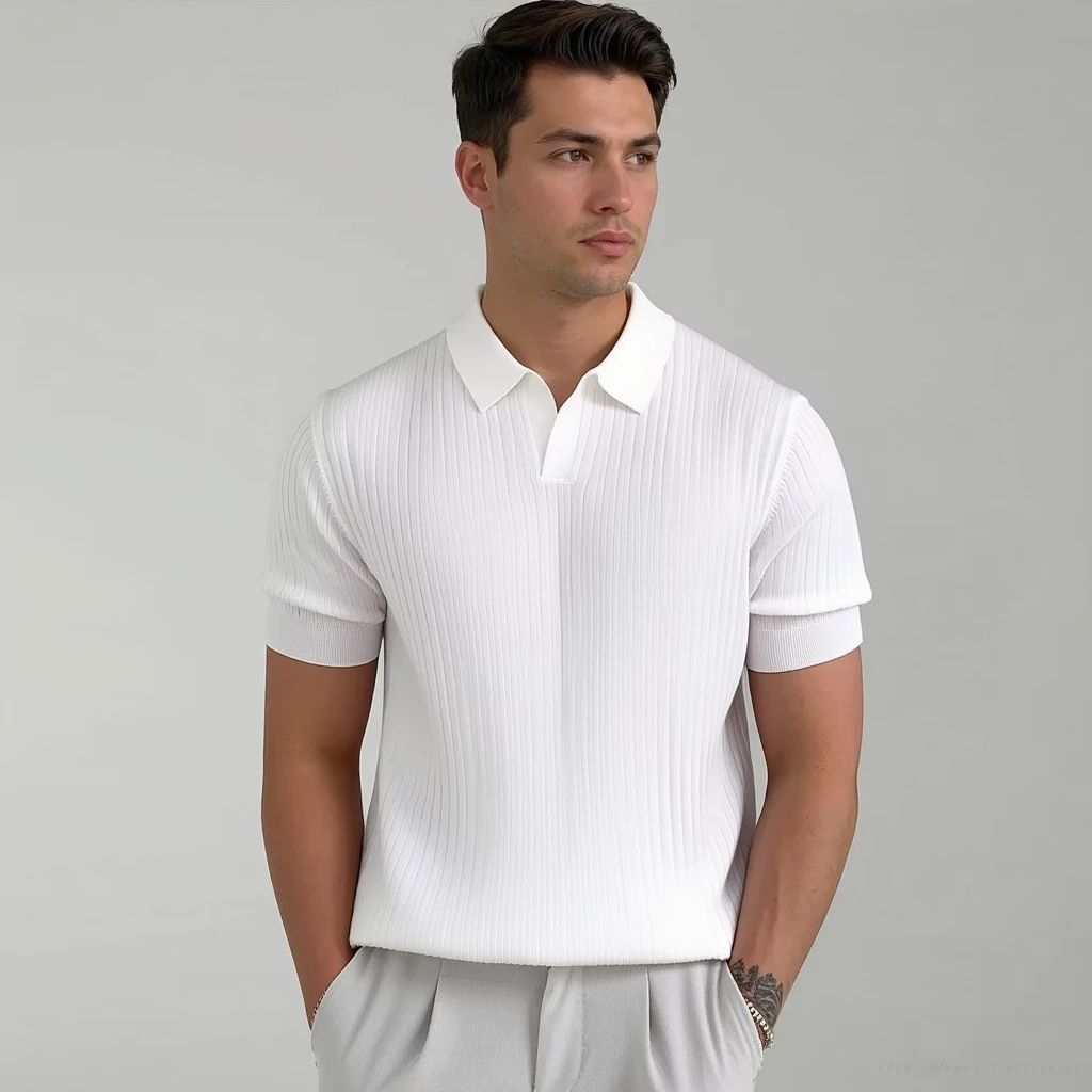 Camiseta Portofino de malla de seda