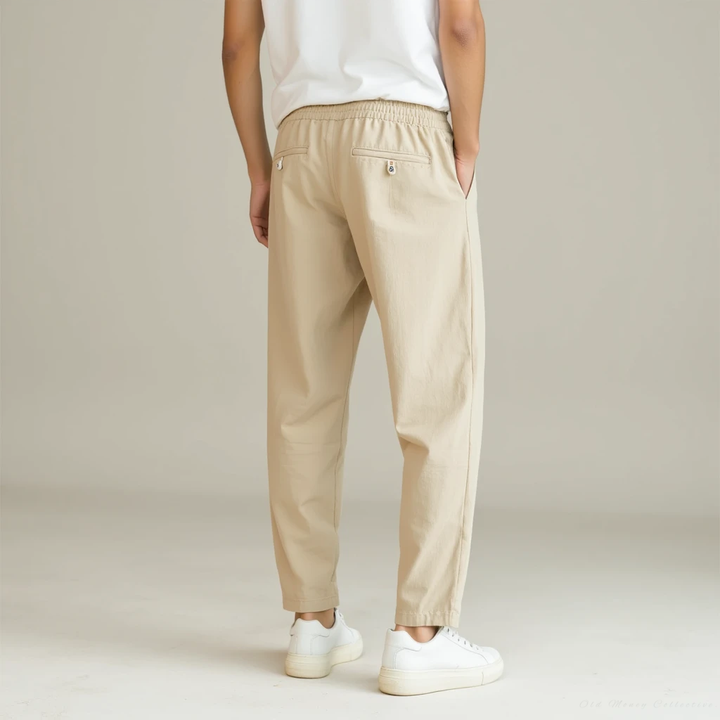 Pantalón Santorini de lino y algodón