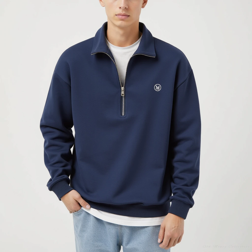 Chaqueta South Beach de algodón con cremallera