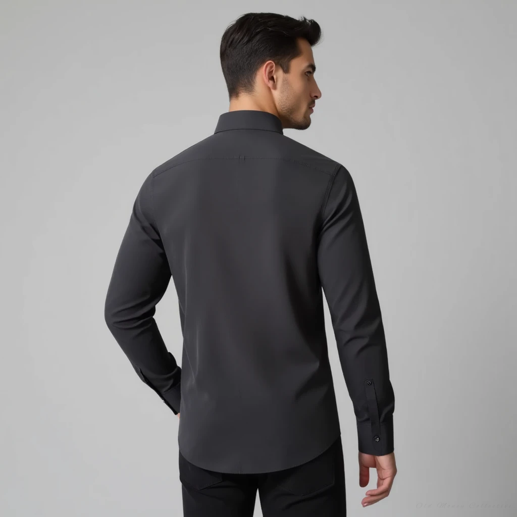 Camisa Windsor de manga larga