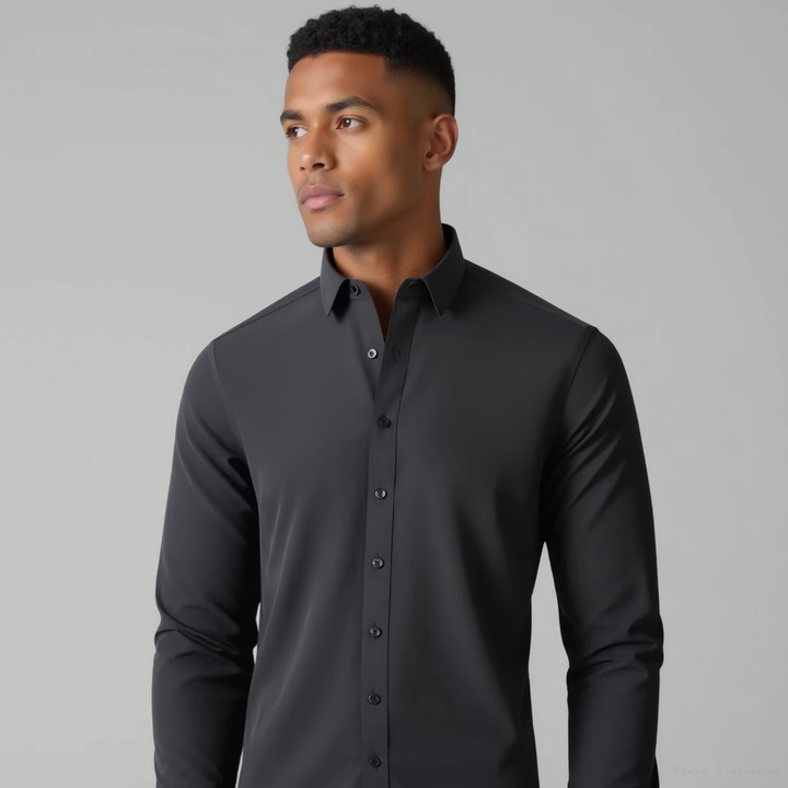 Camisa Windsor de manga larga