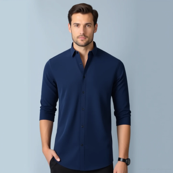 Camisa Windsor de manga larga